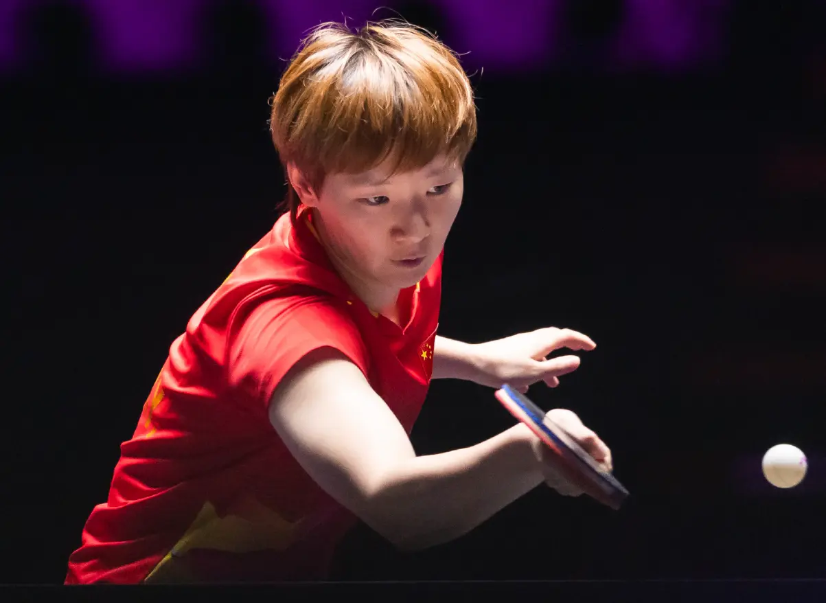 孙颖莎, 颖莎的速度 孙颖莎, 颖莎的速度