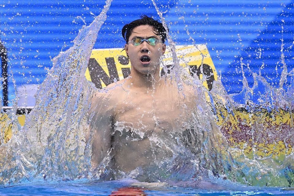 游泳赛场上, img, 也是个人最